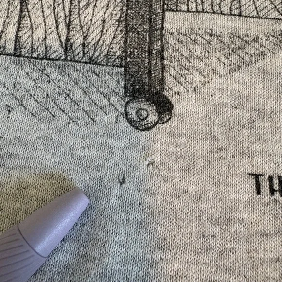 Vintage Jerzee The Computer Hacker Dragon Graphic T-Shirt XL Gray 90s Tech Humor - Picture 3 of 4